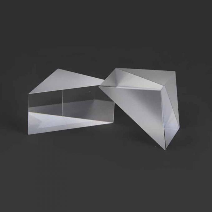 Quartz Dispersion ZnSe Quartz Optical Glass Cube Prism , Dichroic Dispersion Beam ...