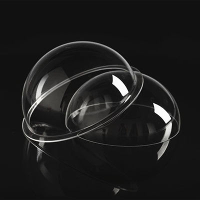 Glass Acrylic Clear HDPE Fresnel Liquid Dome Lens BK7