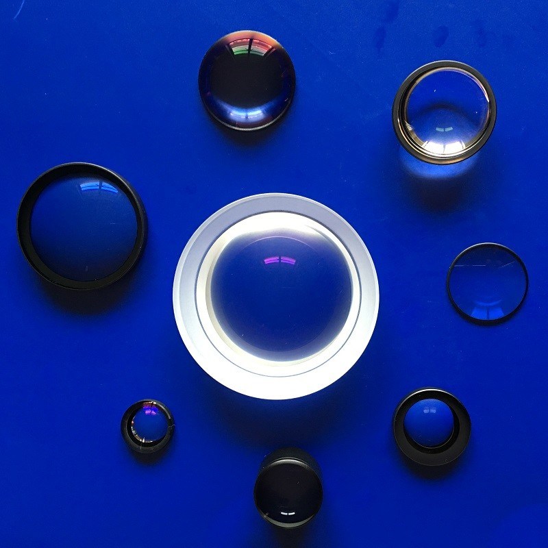 Optical Glass Round Microscope Biconcave 16mm Double Concave Biconcave Lens
