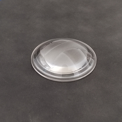Led Torch Light Reflector Optical Glass Lens 50mm Glass Tir Lens 10 Degrees Cob