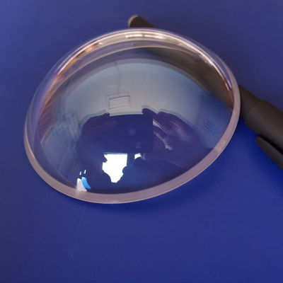 AR Coating Sapphire Dome Lens with 25mm Diameter and 150mm Focal Length for Infrared Thermal Imaging