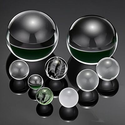 K9 BK7 1mm 2mm 3mm 5mm Glass Ball Lens , Sapphire Ball Lens With Fused Silica
