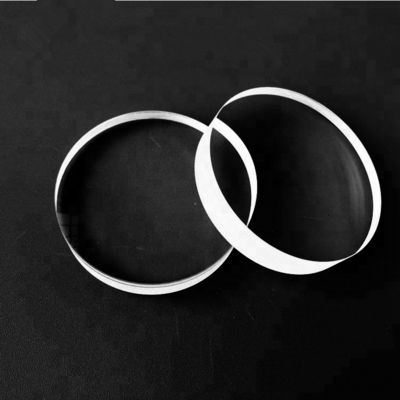 Custom diameter plano convex fused silica aspheric plano-convex silica optical spherical lens for microscope