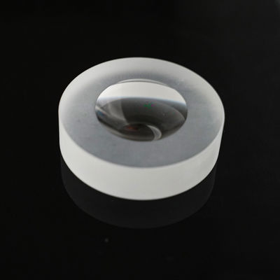 Optical grade PMMA material and machinery cutting plano-concave structure street light lens