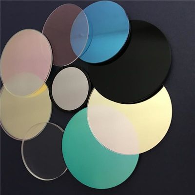 0.9mm 5mm To 200mm Chromatic Optical Glass Filters