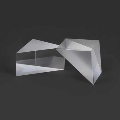 Custom BK7 Right Angle Optical Glass Prism with 60/40 Surface Quality and +/-0.01mm Dimension Tolerance