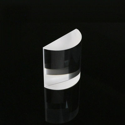 ZnSe CaF2 Cylindrical Mirrors , 0.7 To 400mm Clear Optical Lens