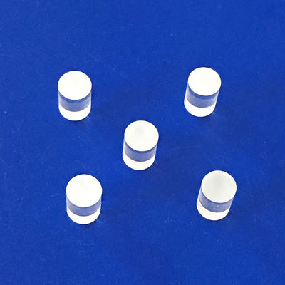 Custom 10/5-60/40 Surface Quality Sapphire Rod Lens with UV to Mid-Infrared Transmission and ±0.005mm Diameter Tolerance for Endoscope Applications