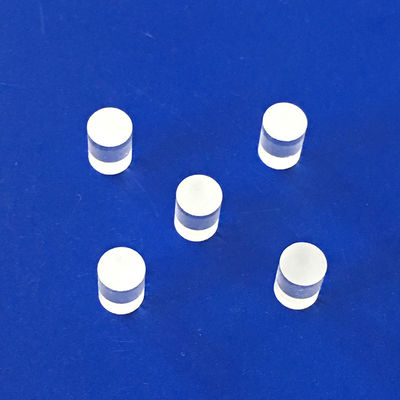 Custom 10/5-60/40 Surface Quality Sapphire Rod Lens with UV to Mid-Infrared Transmission and ±0.005mm Diameter Tolerance for Endoscope Applications